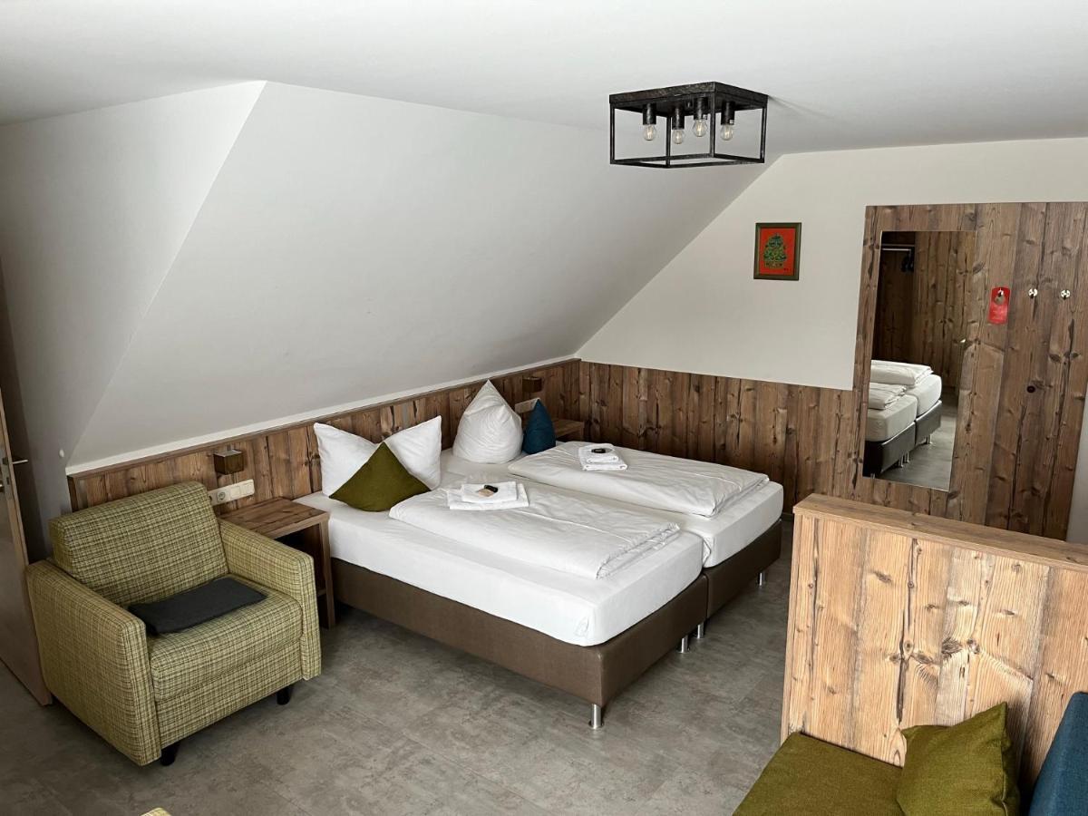 Gasthaus-Pension Hofmann Oberdachstetten Bagian luar foto