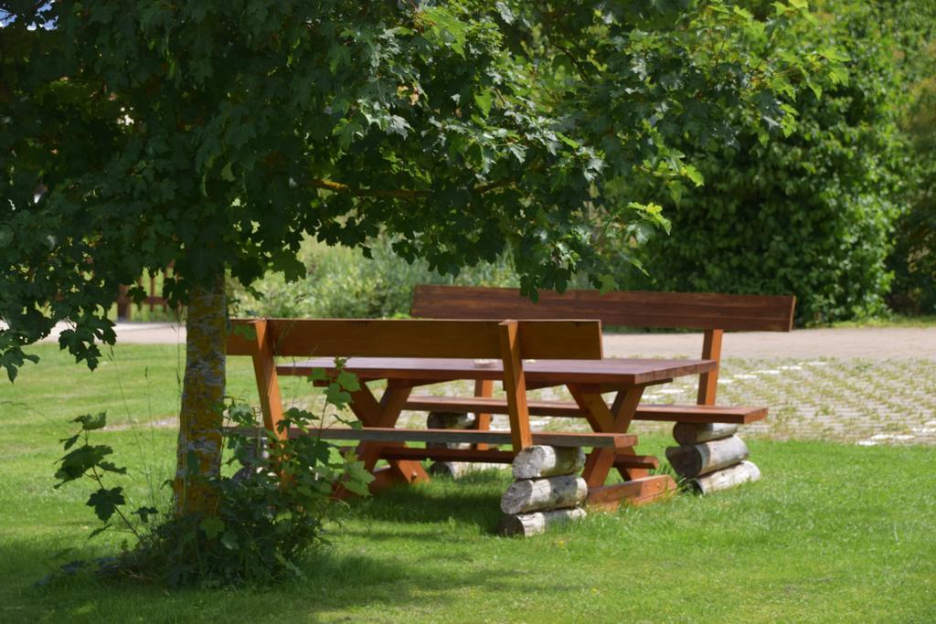 Gasthaus-Pension Hofmann Oberdachstetten Bagian luar foto